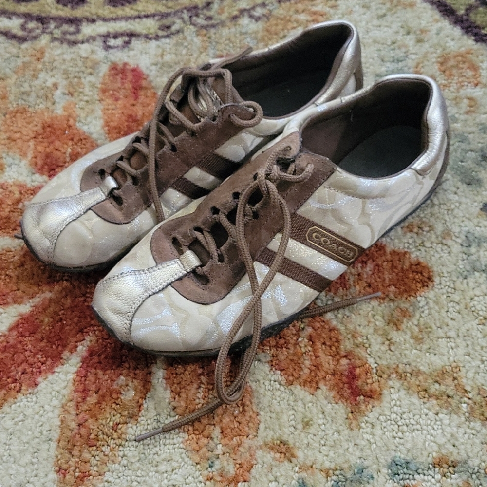 Coach tennis shoes